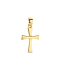 14K geelgouden hanger kruis 4024465 - PansiteNederland.nl