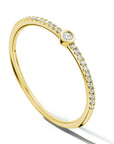 14K Geelgoud Ring Diamant 0.115Ct H Si 4024502 - PansiteNederland.nl