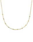 14K geelgoud collier bolletjes 1,1 mm 40,5 - 42,5 - 44,5 cm 4024669