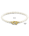 14K Geelgoud Armband Parels 18,5 Cm Met Groot Springslot 4024750 - PansiteNederland.nl