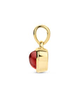 14K geelgoud hanger hart granaat 4024781 - PansiteNederland.nl