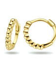 14K geelgoud klapoorringen bolletjes 10 mm - 4024839 - PansiteNederland.nl