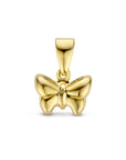 14K geelgoud hanger vlinder 4024861 - PansiteNederland.nl