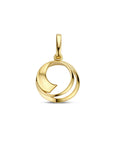 14K geelgoud hanger rondje 4025070 - PansiteNederland.nl