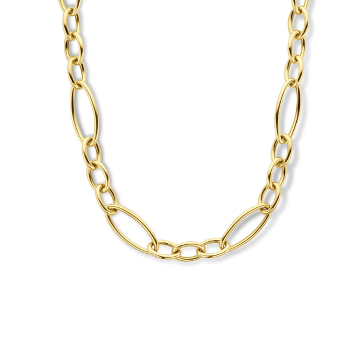 14K geelgoud collier anker 9,2 mm 45 cm 4025152 - PansiteNederland.nl