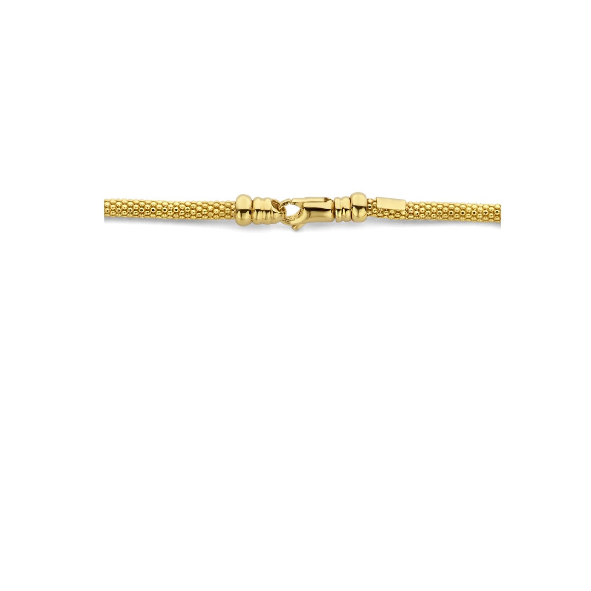 14K geelgoud collier popcorn 3,0 mm 45 cm 4025155