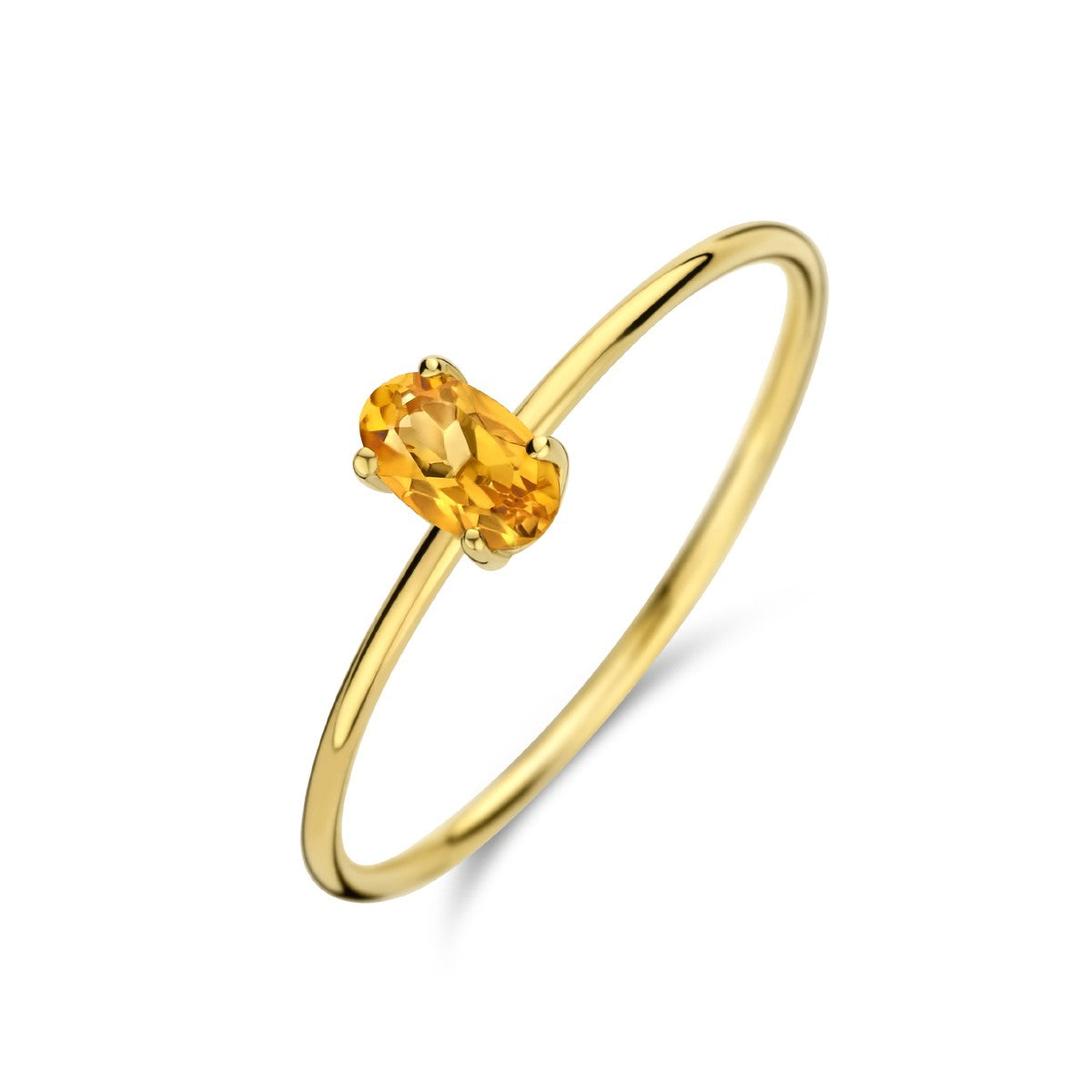 14K Geelgoud Ring Citrien 4025160 - PansiteNederland.nl