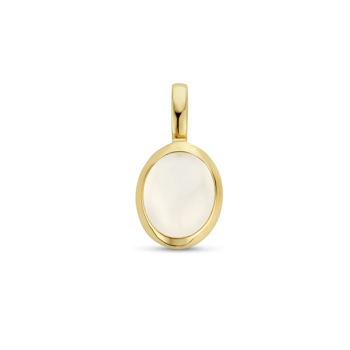 14K geelgoud hanger maansteen 4025347 - PansiteNederland.nl