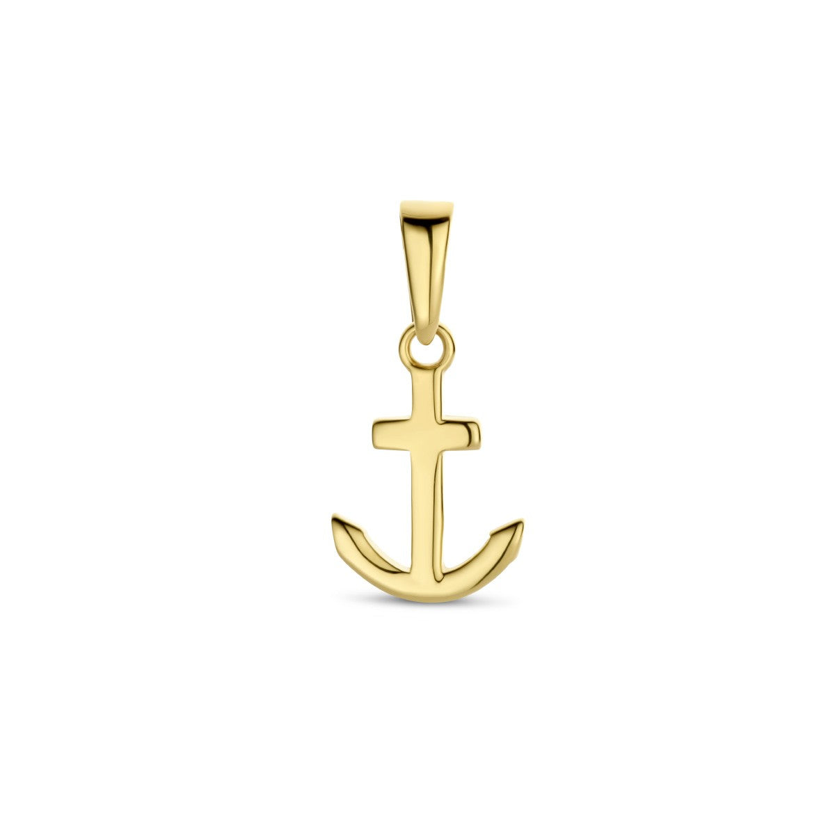 14K geelgoud hanger anker 4025931 - PansiteNederland.nl