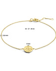 14K Geelgoud Armband Kompas 16 - 17 - 18 Cm 4026053 - PansiteNederland.nl