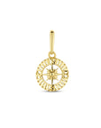 14K geelgoud hanger kompas 4026075 - PansiteNederland.nl