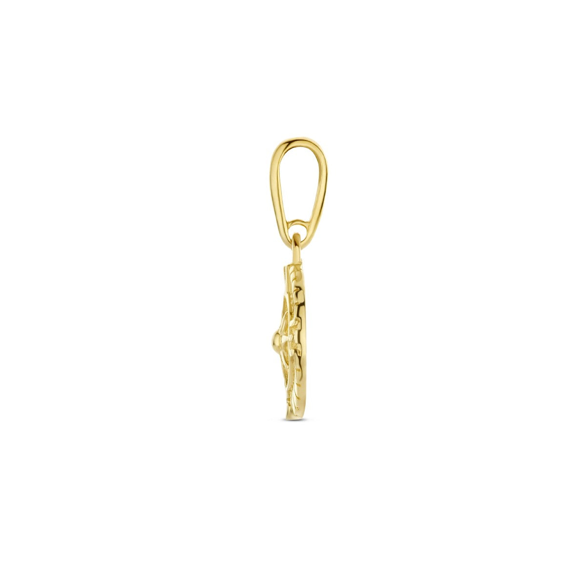 14K geelgoud hanger kompas 4026075 - PansiteNederland.nl