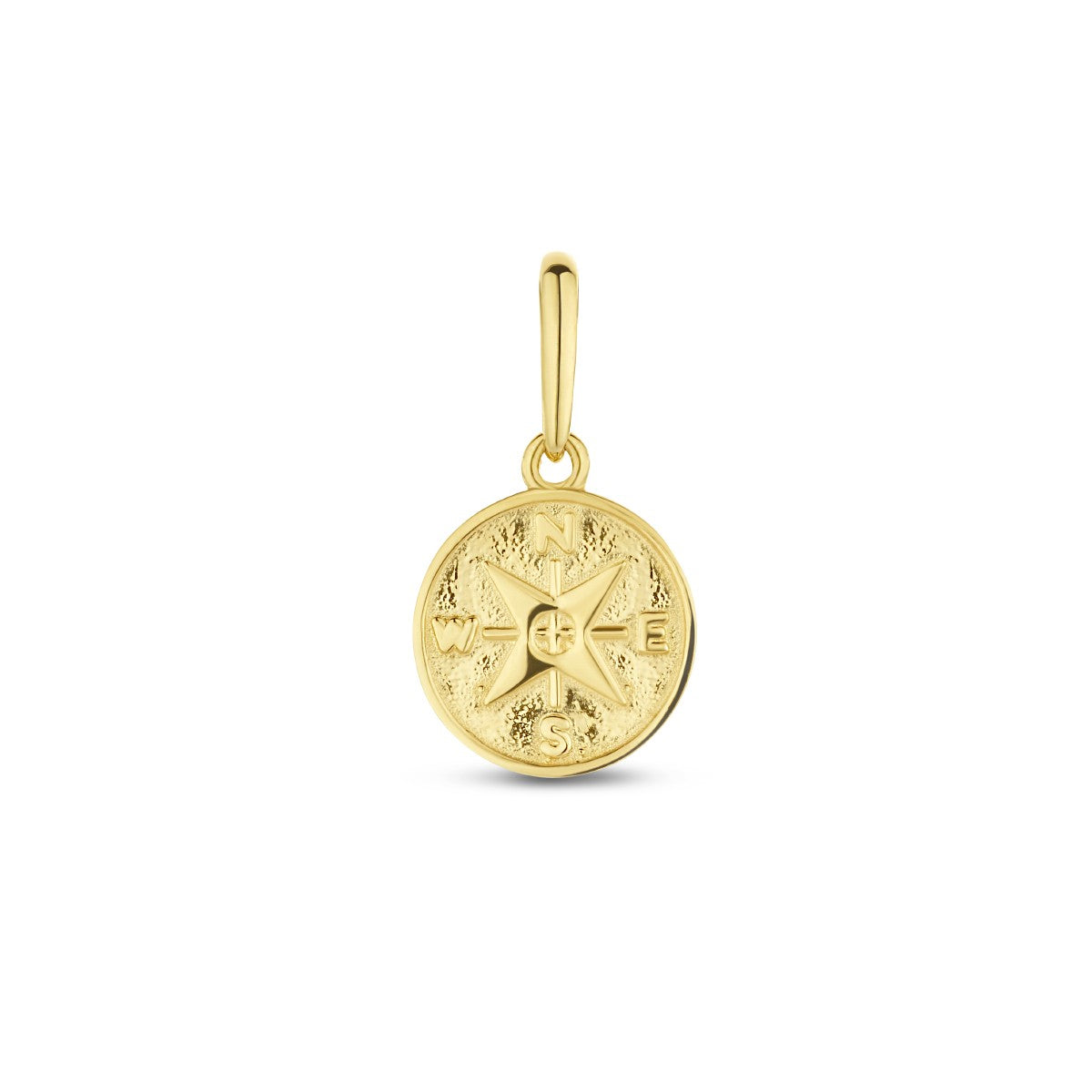14K geelgoud hanger kompas 4026076 - PansiteNederland.nl