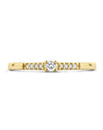14K Geelgoud Ring Diamant 0.07Ct H Si 4026081 - PansiteNederland.nl