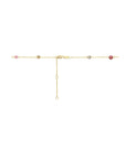 14K geelgoud collier toermalijn 40 - 42 - 44 cm 4026092