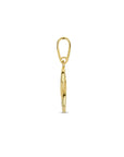 14K geelgoud hanger infinity 4026113