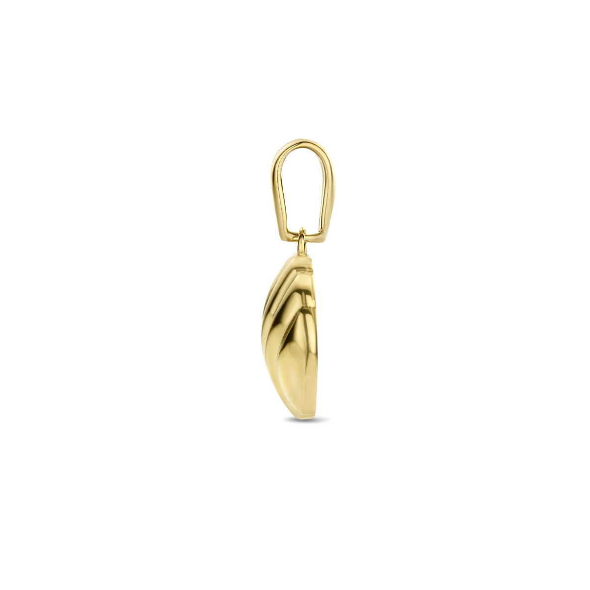 14K geelgoud hanger rondje 4026540 - PansiteNederland.nl