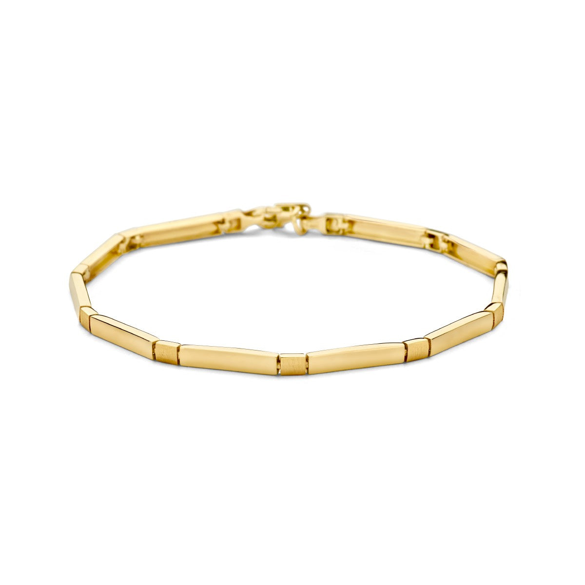 14K Geelgoud Armband Choker 3,0 Mm 19 Cm Poli/Mat 4026645
