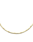 14K geelgoud collier choker 3,0 mm 43 cm poli/mat 4026646 - PansiteNederland.nl