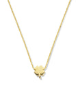 14K geelgoud collier klavertje 0,7 mm 42 - 45 cm 4026693 - PansiteNederland.nl