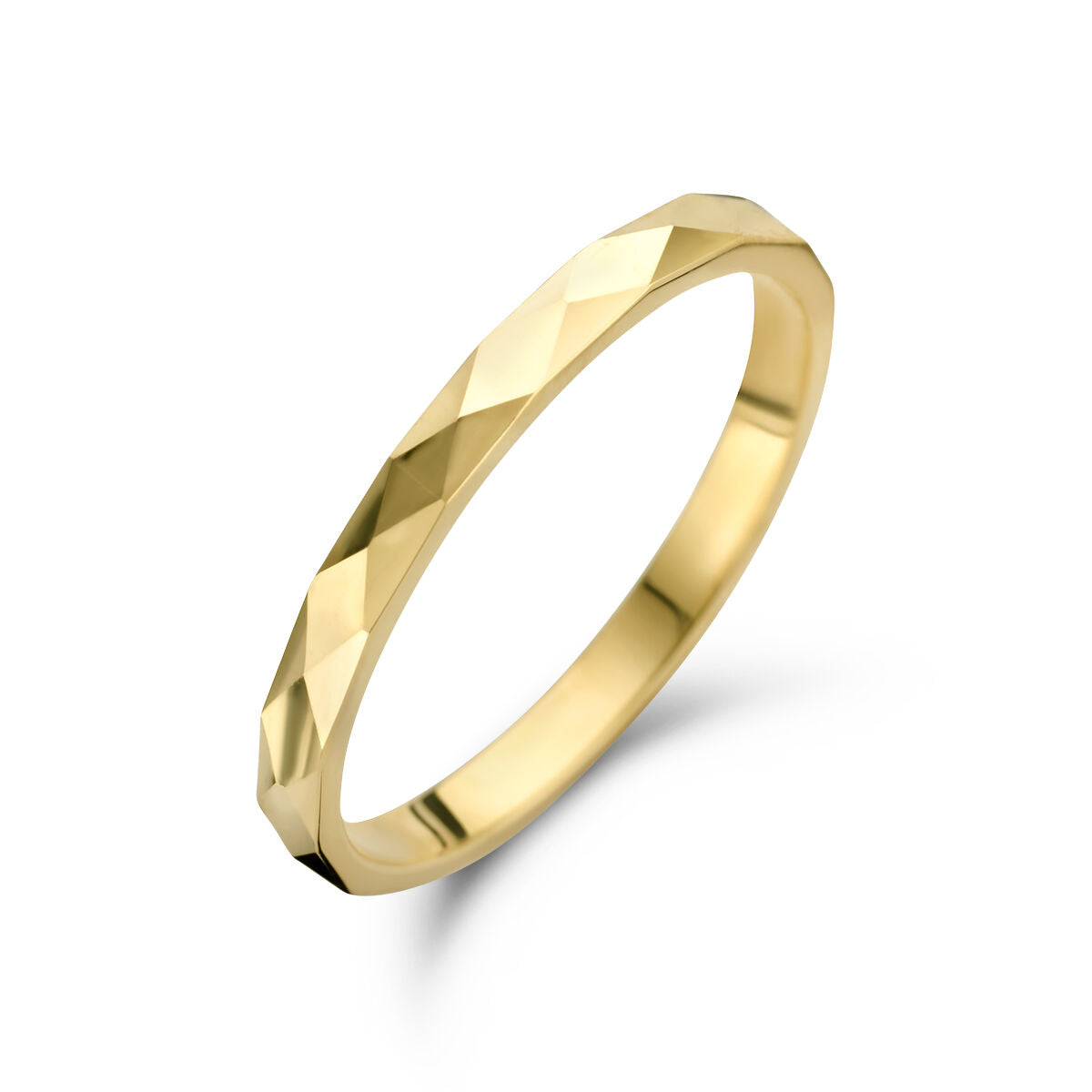 Geelgouden ring gediamanteerd 14K - 4027160, exclusief en kwalitatief hoogwaardig. Ontdek nu!