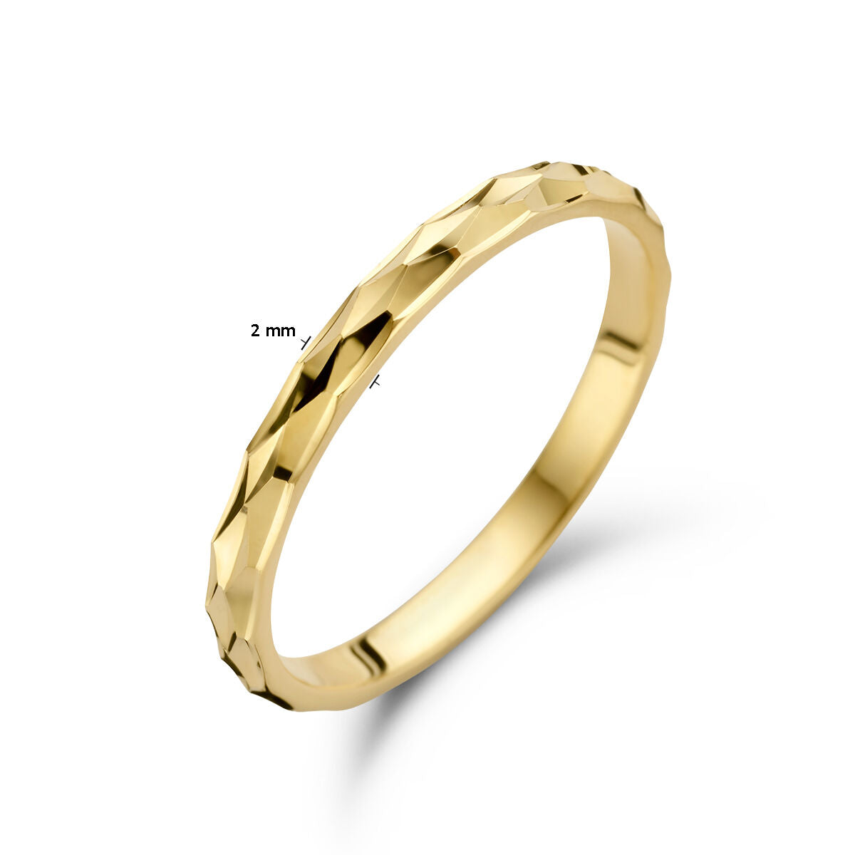 Geelgouden ring gediamanteerd 14K - 4027165, exclusief en kwalitatief hoogwaardig. Ontdek nu!