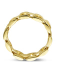 Geelgouden ring flexibele schakel 14K - 4027195, exclusief en kwalitatief hoogwaardig. Ontdek nu!