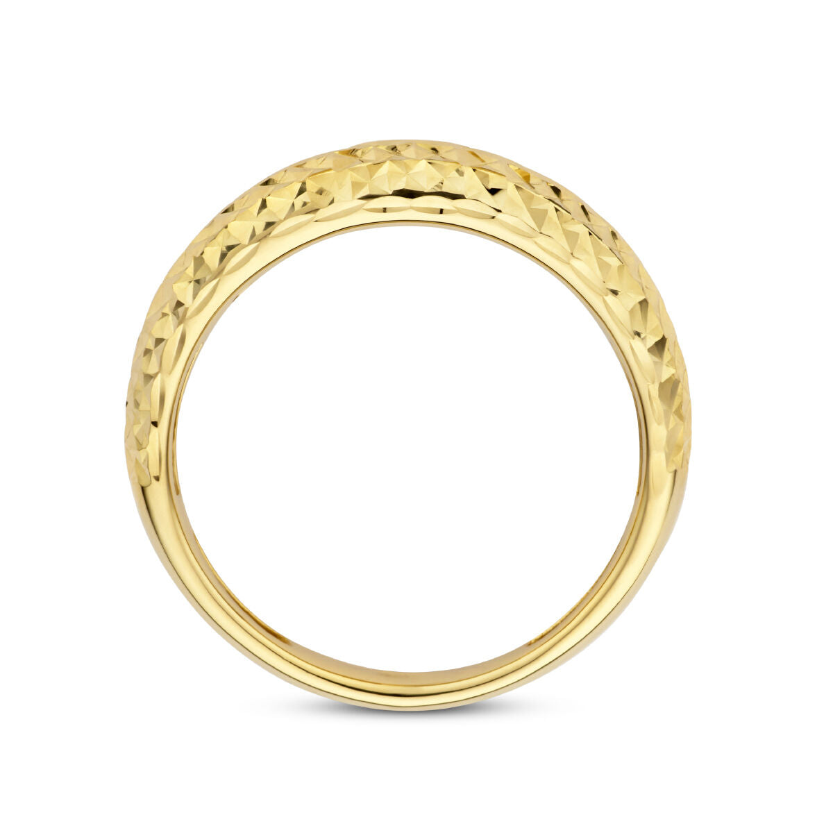 Geelgouden ring gediamanteerd 14K - 4027713, exclusief en kwalitatief hoogwaardig. Ontdek nu!