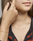 14K Geelgoud Armband 1,5 Mm 16 - 18 Cm 4028281 - PansiteNederland.nl