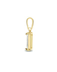 14K geelgoud hanger zirkonia 4028303