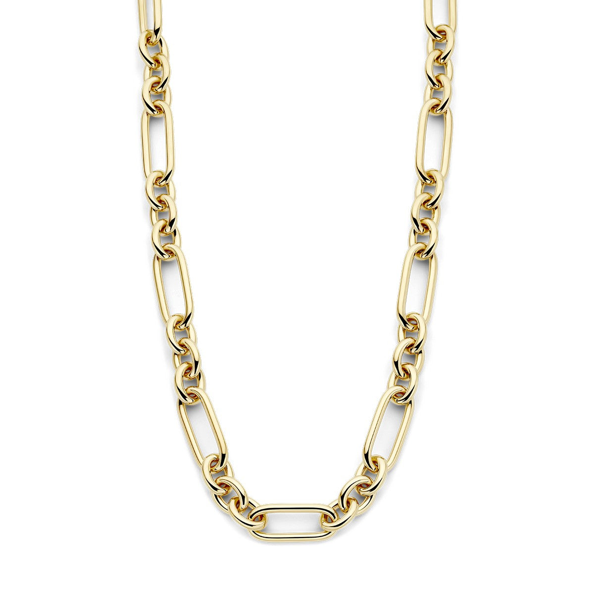 14K geelgoud collier 10,7 mm 46 cm 4028513 - PansiteNederland.nl