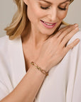 14K geelgoud collier 10,7 mm 46 cm 4028513 - PansiteNederland.nl