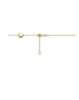 14K geelgoud collier hartjes 42 - 45 cm 4028519 - PansiteNederland.nl