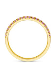 14K Geelgoud Ring Met Geboortesteen Amethist Februari 4028554 - PansiteNederland.nl