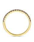14K Geelgoud Ring Met Geboortesteen Saffier September 4028589 - PansiteNederland.nl