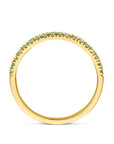 14K Geelgoud Ring Met Geboortesteen Blauw Topaas December 4028604 - PansiteNederland.nl