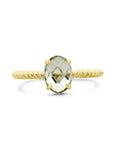 14K Geelgoud Ring Groen Amethist 4028637 - PansiteNederland.nl