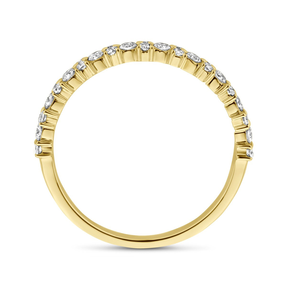 14K Geelgoud Ring Diamant 0.44Ct H Si 4028643 - PansiteNederland.nl
