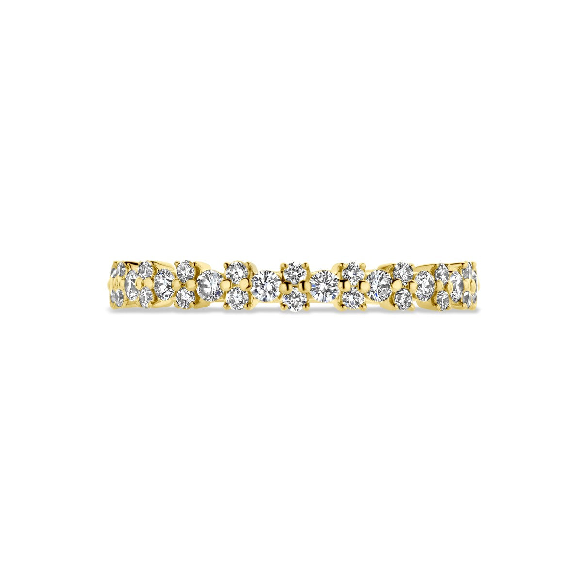 14K Geelgoud Ring Diamant 0.44Ct H Si 4028643 - PansiteNederland.nl