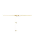 14K geelgoud collier amethist 41 - 43 - 45 cm 4028706