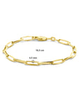 14K Geelgoud Armband Closed Forever 4,5 mm Massief 4028817 - PansiteNederland.nl