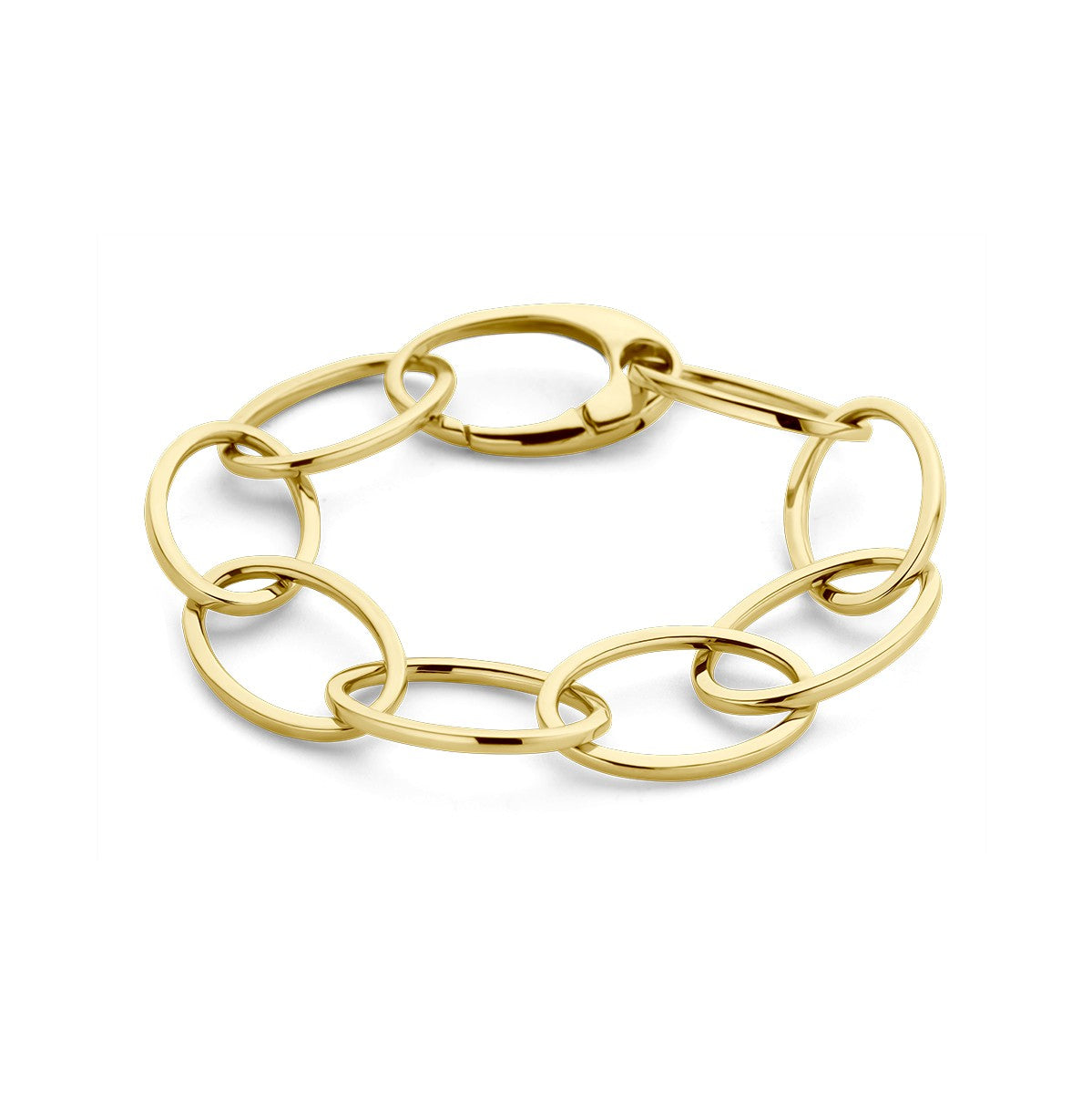 14K Geelgoud Armband 16 Mm 19,5 Cm 4028881 - PansiteNederland.nl