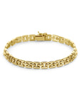 14K Geelgoud Armband Panter 6,5 Mm 20 Cm 4028892