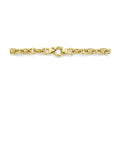 14K geelgoud collier marine 10 mm 45 cm met groot springslot 4029000 - PansiteNederland.nl