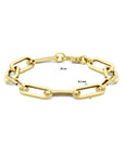 14K Geelgoud Armband Paperclip Vierkante Buis 9,2 Mm 20 Cm 4029002 - PansiteNederland.nl