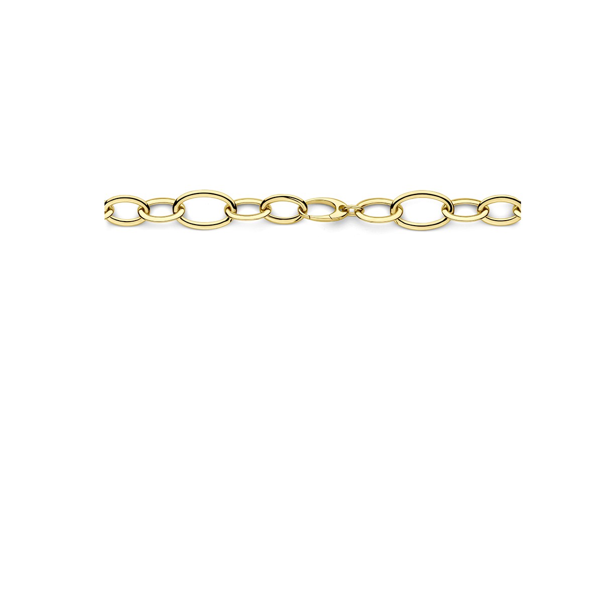 14K geelgoud collier 16 mm 46 cm 4029106 - PansiteNederland.nl