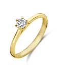 14K Geelgoud Aanzoeksring Diamant 0.20Ct H Si 4029123 - PansiteNederland.nl