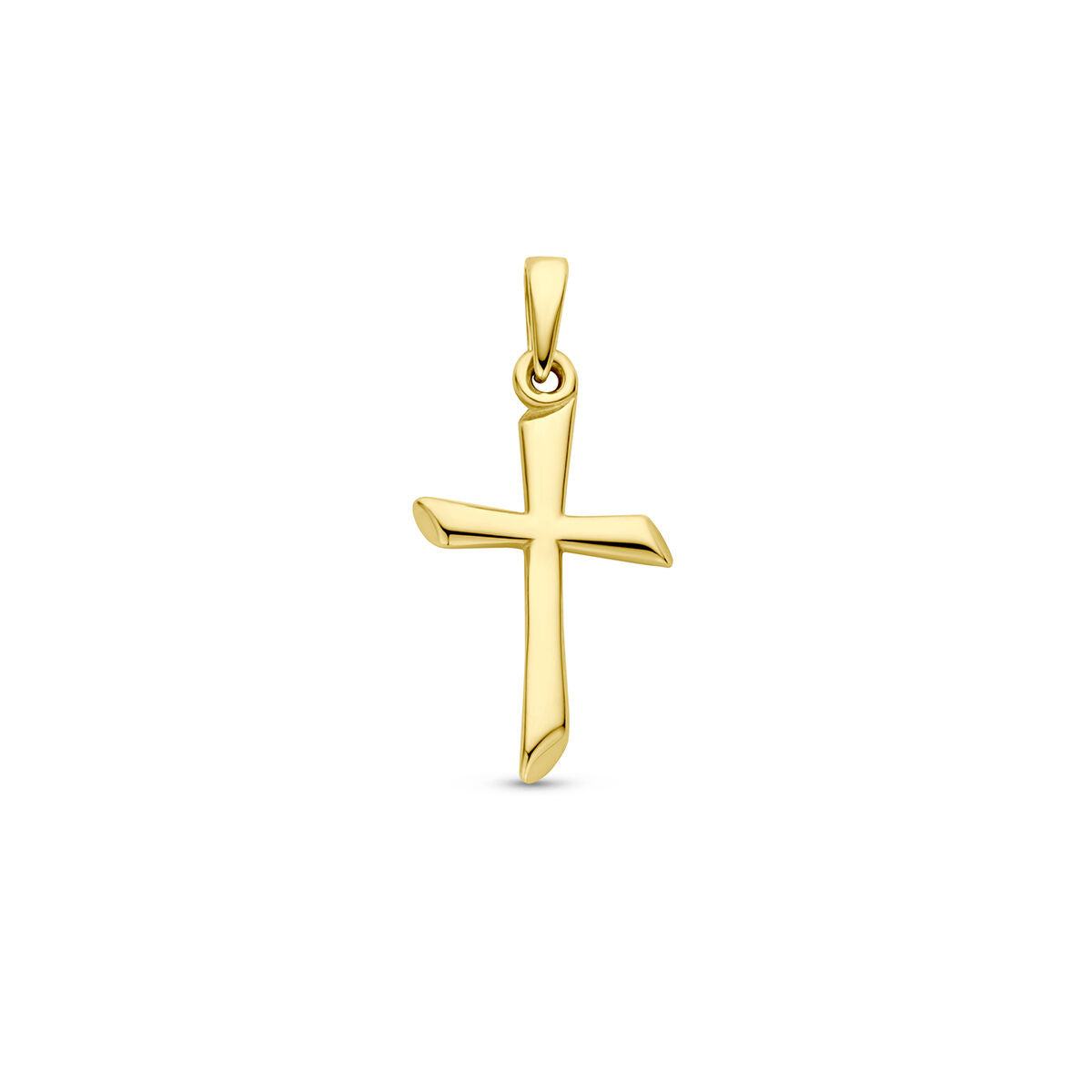 14K geelgoud hanger kruis 4029488 - PansiteNederland.nl