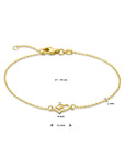14K Geelgoud Armband Hartjes 17 - 19 Cm 4029634 - PansiteNederland.nl