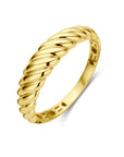 Geelgouden ring gedraaid 14K geelgoud - 4029686, exclusief en kwalitatief hoogwaardig. Ontdek nu!